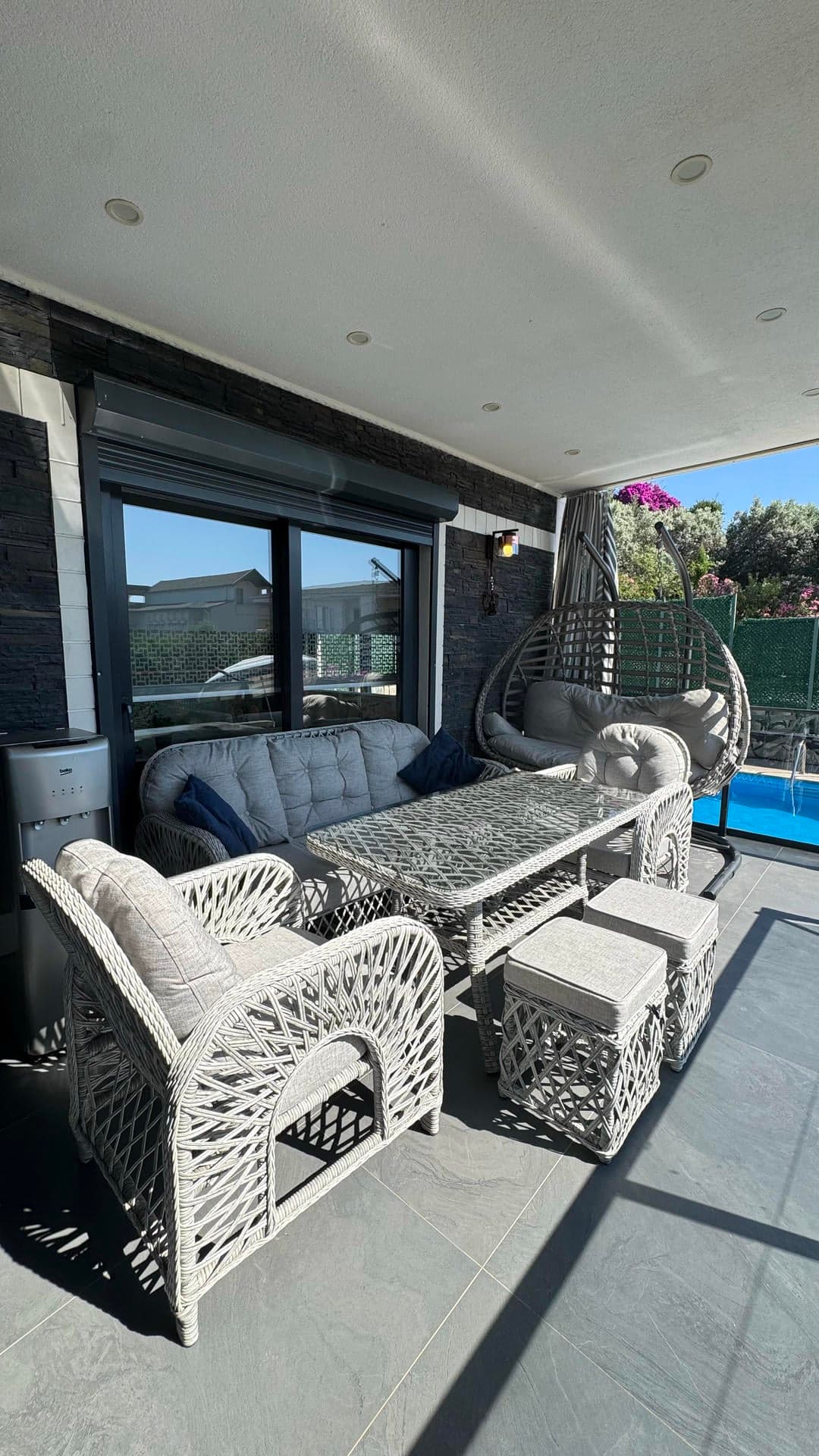 Esenköy Çeşmede Özel Havuzlu Deniz Manzaralı Eşyalı 3+1 Villa